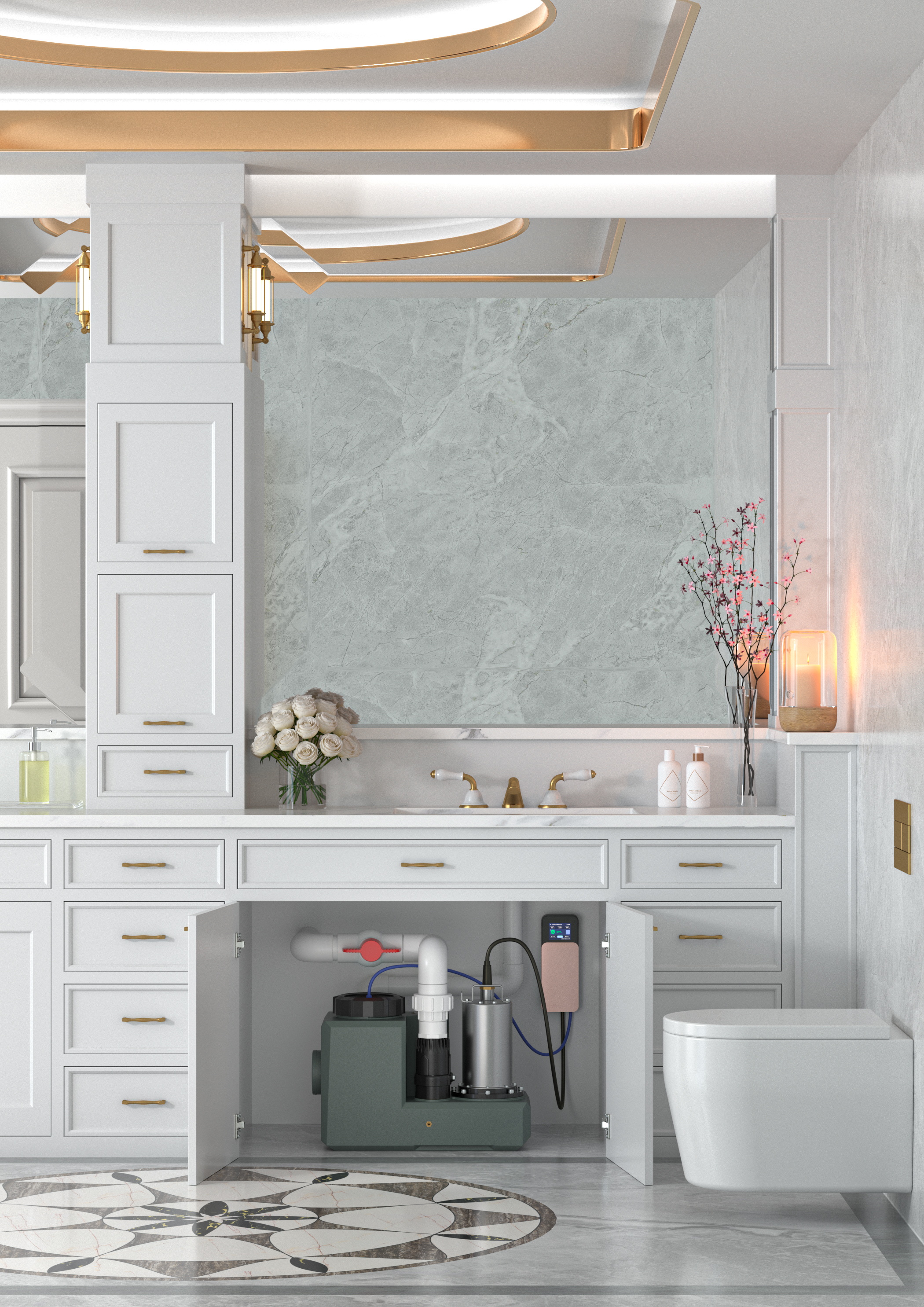 衛生間污水提升器 衛生間污水提升器